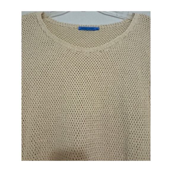 J. McLaughlin Donna Sweater XL Linen Cotton Lightweight Coastal Minimalist New - Picture 9 of 9